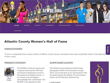 Tablet Screenshot of acwhf.org